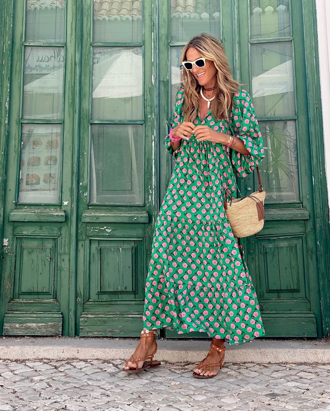 Valentina | Abito primaverile elegante con vestibilità che valorizza la figura