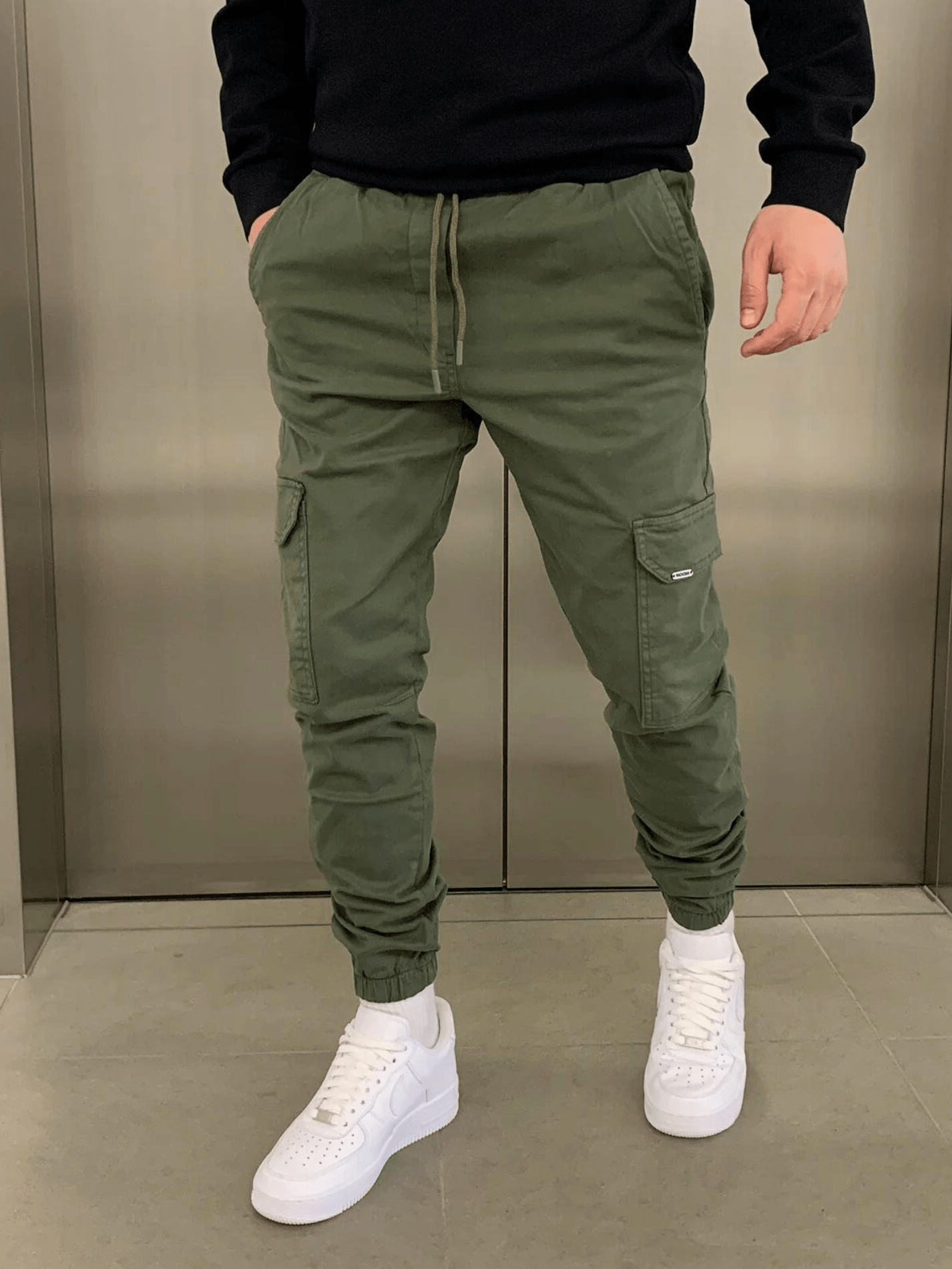 Luca | Elegante e pratico cargo jogger 1+1 libero