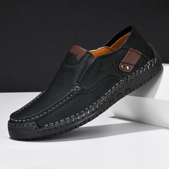 Matteo | Mocassino in pelle con suola antiscivolo