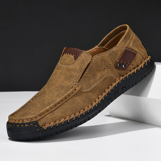 Matteo | Mocassino in pelle con suola antiscivolo