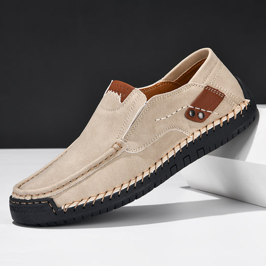 Matteo | Mocassino in pelle con suola antiscivolo