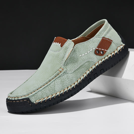 Matteo | Mocassino in pelle con suola antiscivolo