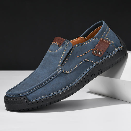 Matteo | Mocassino in pelle con suola antiscivolo