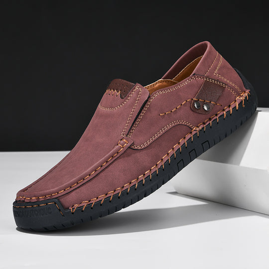Matteo | Mocassino in pelle con suola antiscivolo