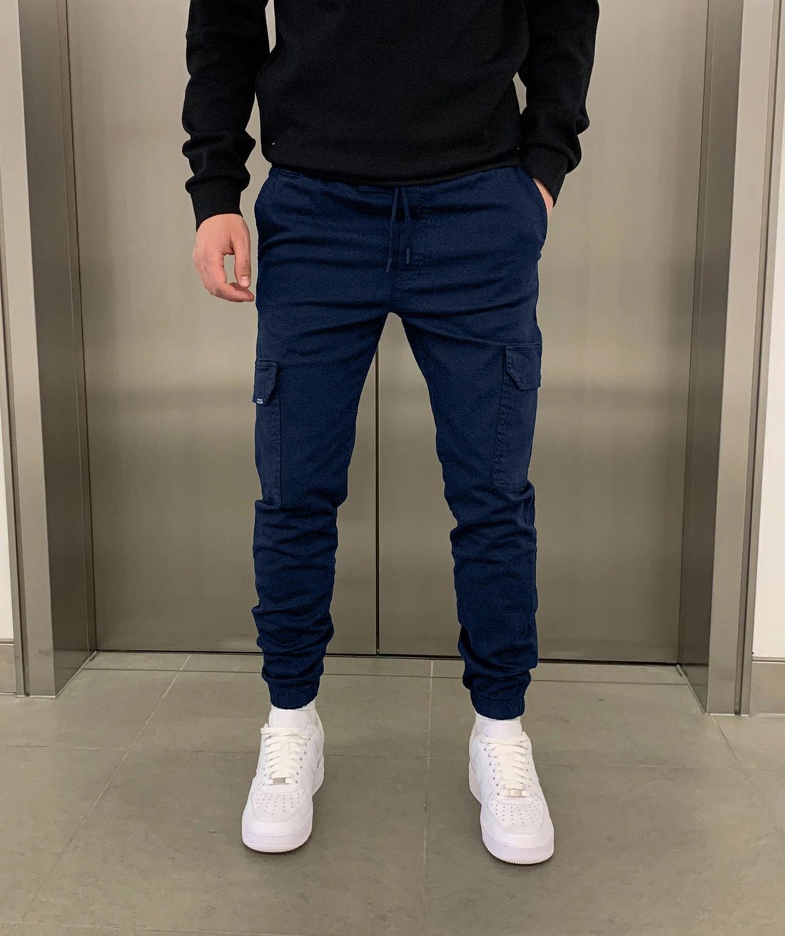 Luca | Elegante e pratico cargo jogger 1+1 libero