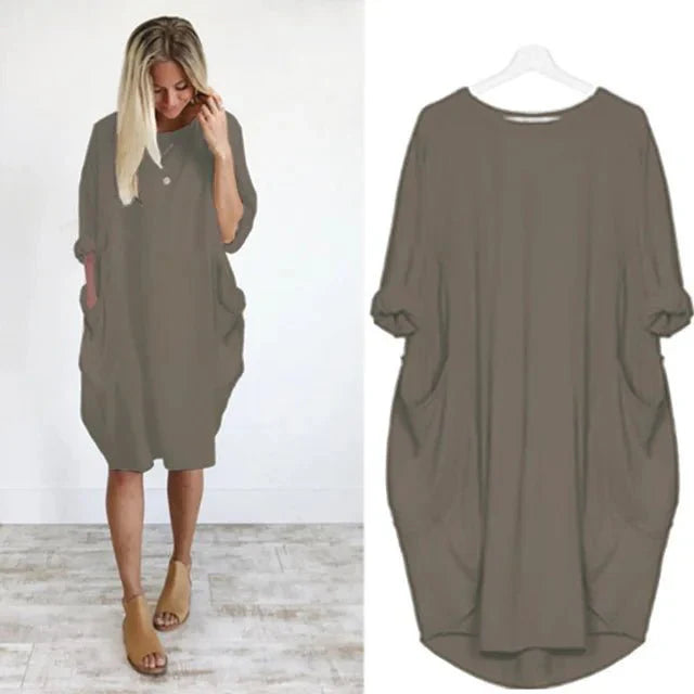 Isabella | Abito da donna con tasche (1+1 Gratis)