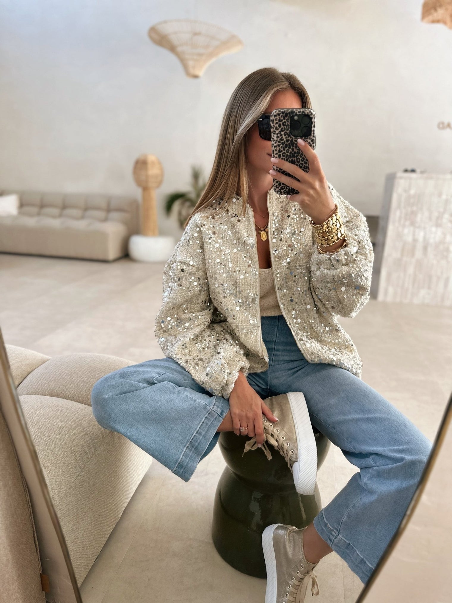 Giovanna | Bomber oro